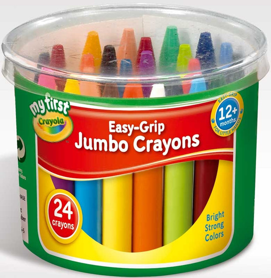 My first easy jumbo crayons x24