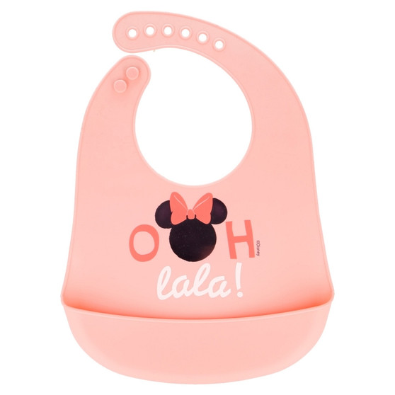 Minnie Indigo Dreams Silicone bib