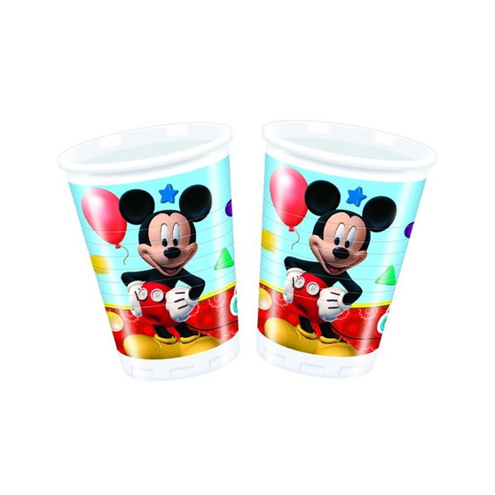 Mickey party cups x8 200ml