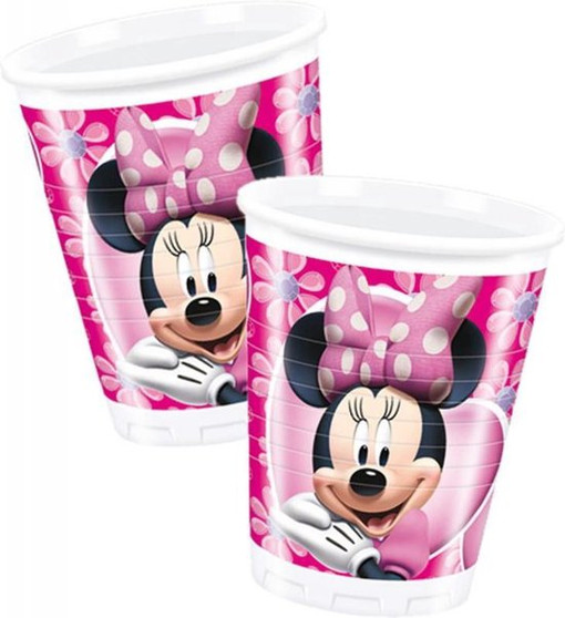 Minnie party cups x10 200ml