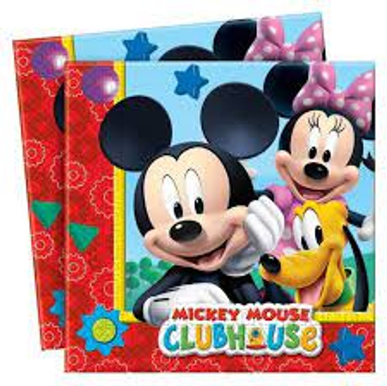 Mickey Napkins x 20