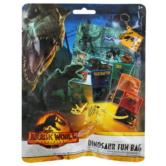 Jurassic World card Dino fun bag