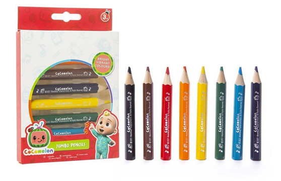 Cocomelon Jumbo coloured pencils