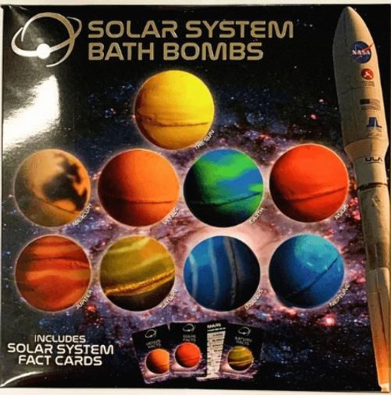 Solar system bath bombs + cards