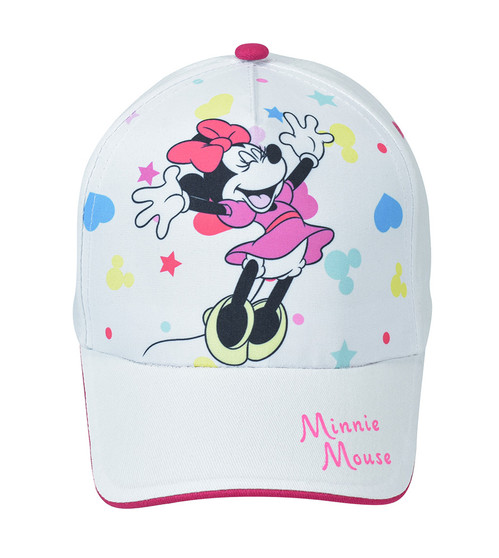 Minnie mouse white cap