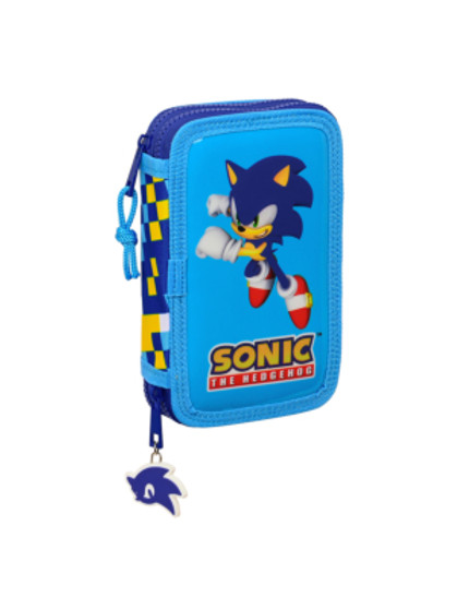 Sonic filled pencil case