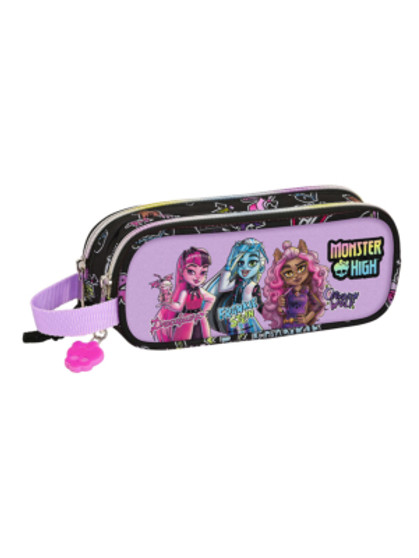 Monster high 2 zip pencil case