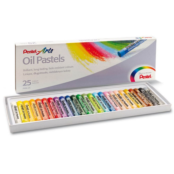 25 pack oil pastels