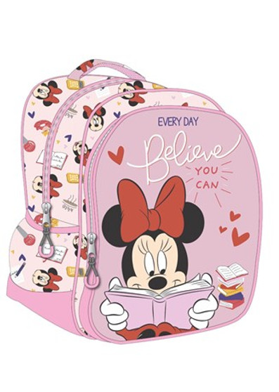 Minnie believe 32cm 2zip backpack