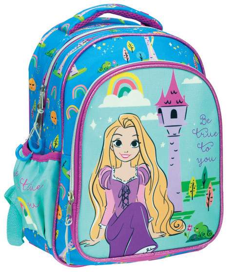 Rapunzel 32cm 2zip backpack