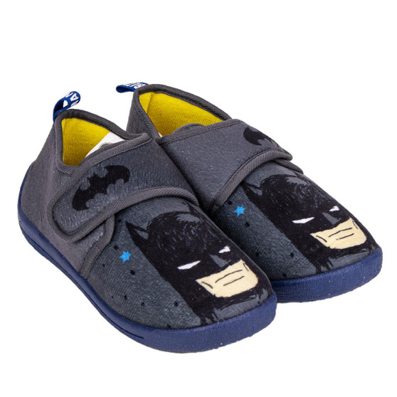 Batman bed slipper velcro