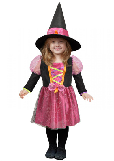 Witch colourful costume 
