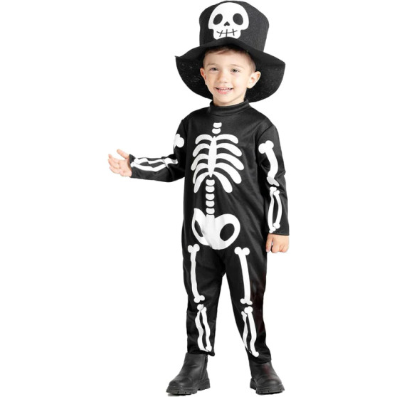 Baby skeleton with hat