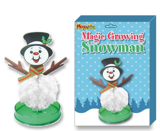 Magic growing snowman