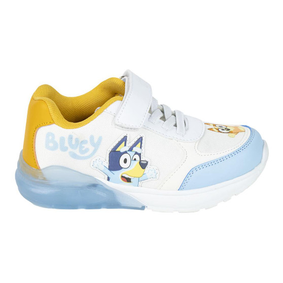 Bluey light up white sneakers