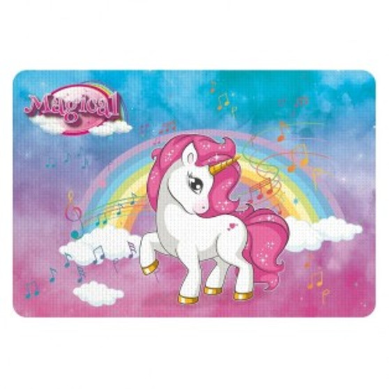 Unicorn magical placemat 