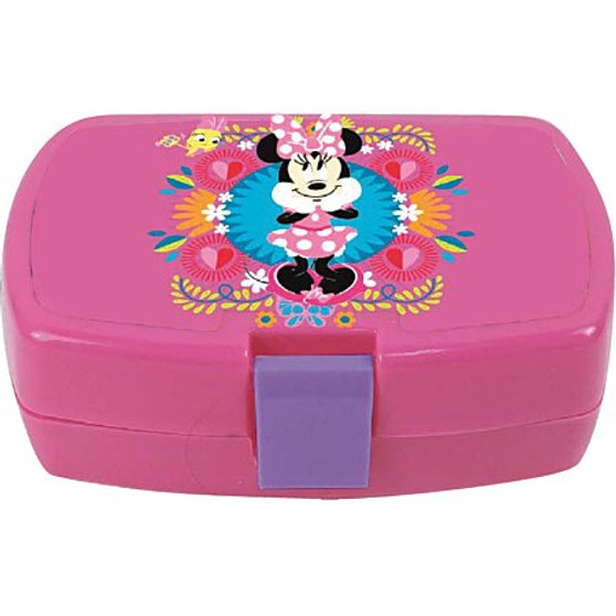 Minnie Flowers pink lunchbox 