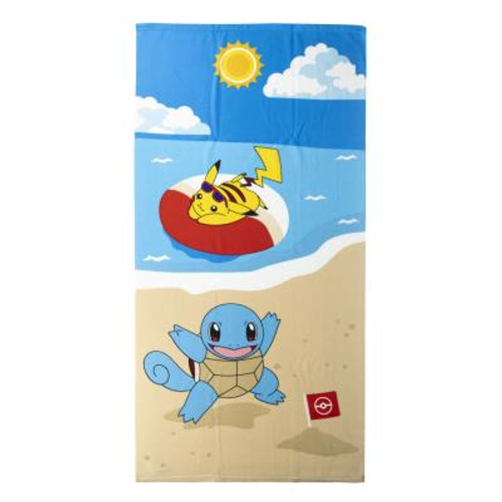 Pokemon sand beach towel 