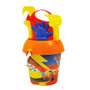 Cars 18cm bucket with watering can