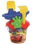 Cars 18cm bucket with boat
