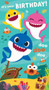 Baby Shark Birthday Card