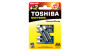 Toshiba batteries AAA 6pk (4+2 Free)