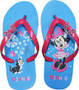Minnie Mouse Blue Flip-Flops