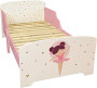 Ballerina wooden toddler bed 