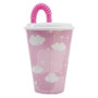 Unicorn sport tumbler with straw