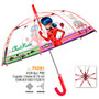 Miraculous ladybug transparent umbrella