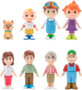 Cocomelon family 8 pack figure set