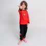 Spiderman red/blk cotton pj 