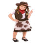Cow Girl Costume 3-4yrs