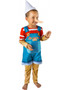 Pinocchio costume 3-4yrs 