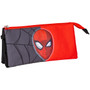 Spiderman Red/Grey 3 zip pencil case