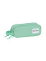 Turquoise blackfit 2zip pencil case