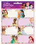 Disney Princess name labels x16