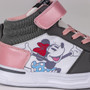 Minnie grey high top sneakers