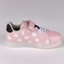 Minnie polka dots light up shoes