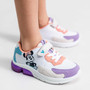 Minnie purple light up sneakers