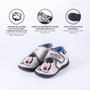 Mickey Grey velcro bed slipper