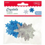 Snowflake Foam stickers x12pcs