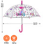 "HeyGirls" Automatic Reflective Umbrella