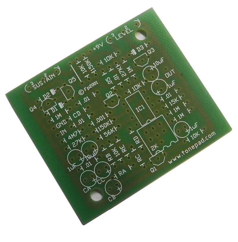 PCB - Ross Compressor - synthCube