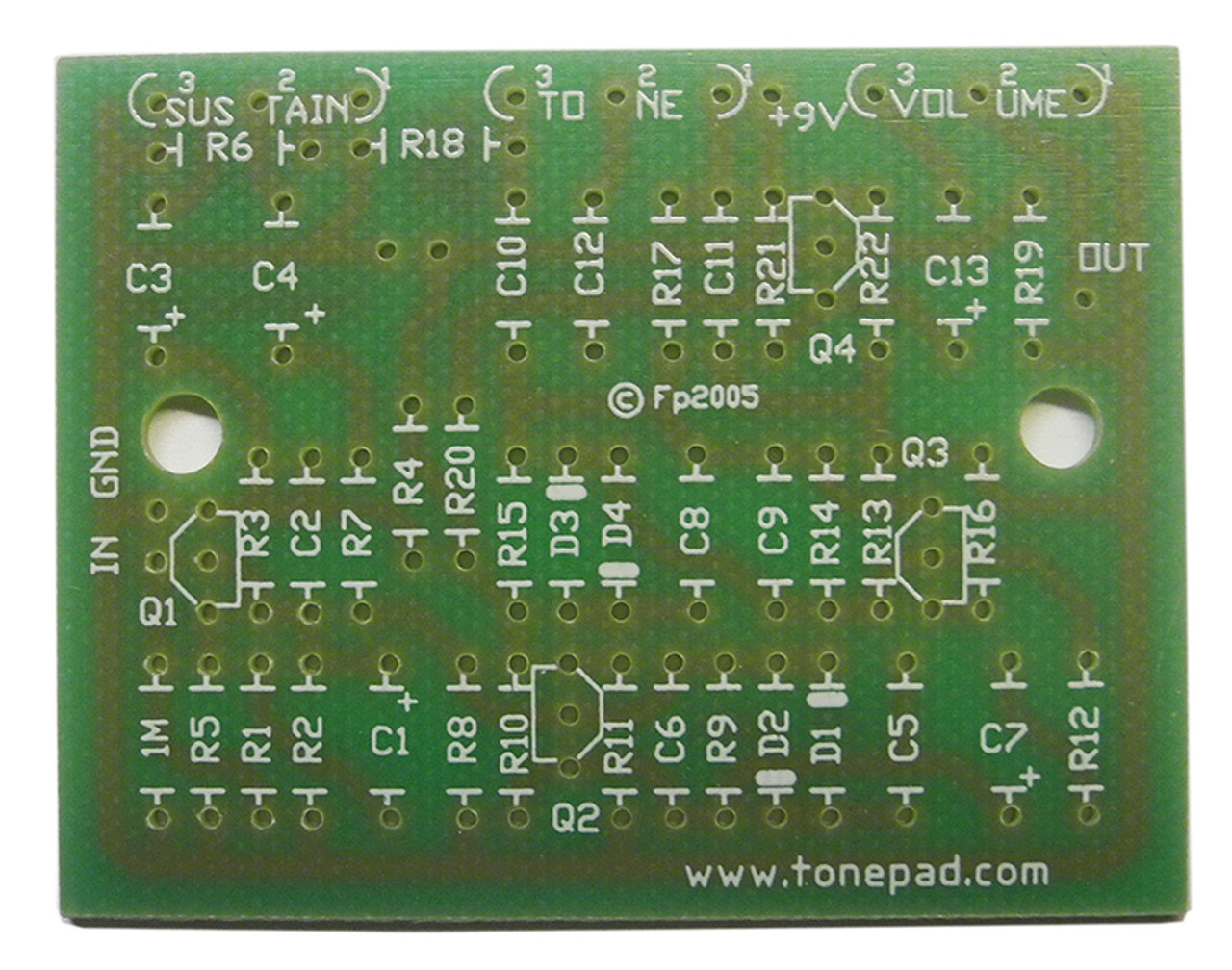 PCB - Big Muff Pi - synthCube