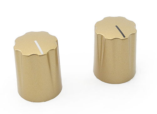 Fluted, Miniature, Gold Pointer, ABS Small Bear Electronics