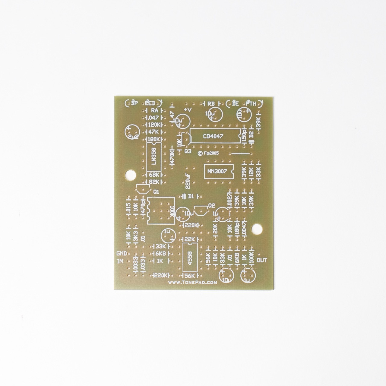 PCB - Small Clone Chorus - Small Bear Electronics & synthCube