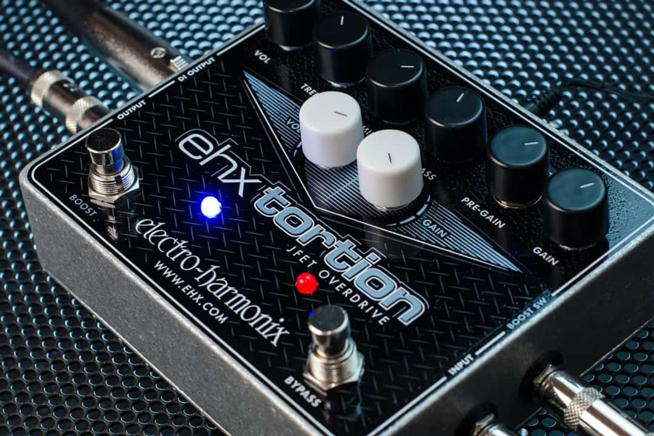 EHX Tortion JFET Overdrive - Small Bear Electronics & synthCube