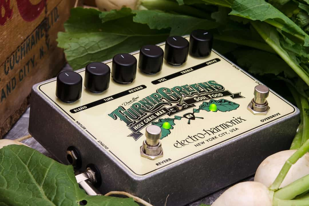 美品　エレクトロ・ハーモニクス　TURNIP GREEENS エフェクター EHX Turnip Greens Multi-Effect Pedal - synthCube