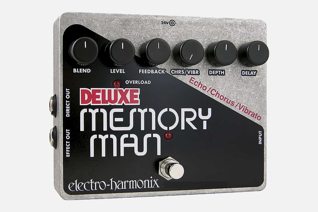 electro-harmonix DELUXE MEMORYMAN エレハモ EHX Deluxe Memory Man XO - Small Bear Electronics & synthCube